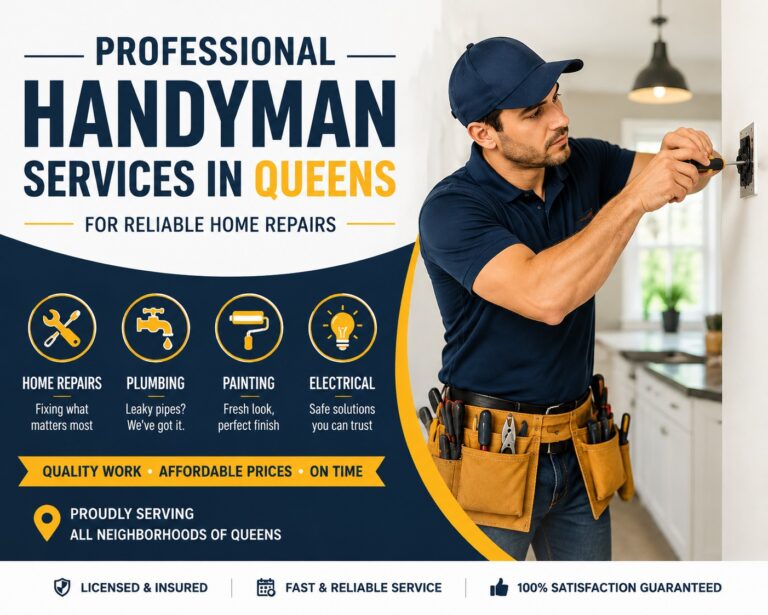 Professional Handyman Services in Queens for Reliable Home Repairs