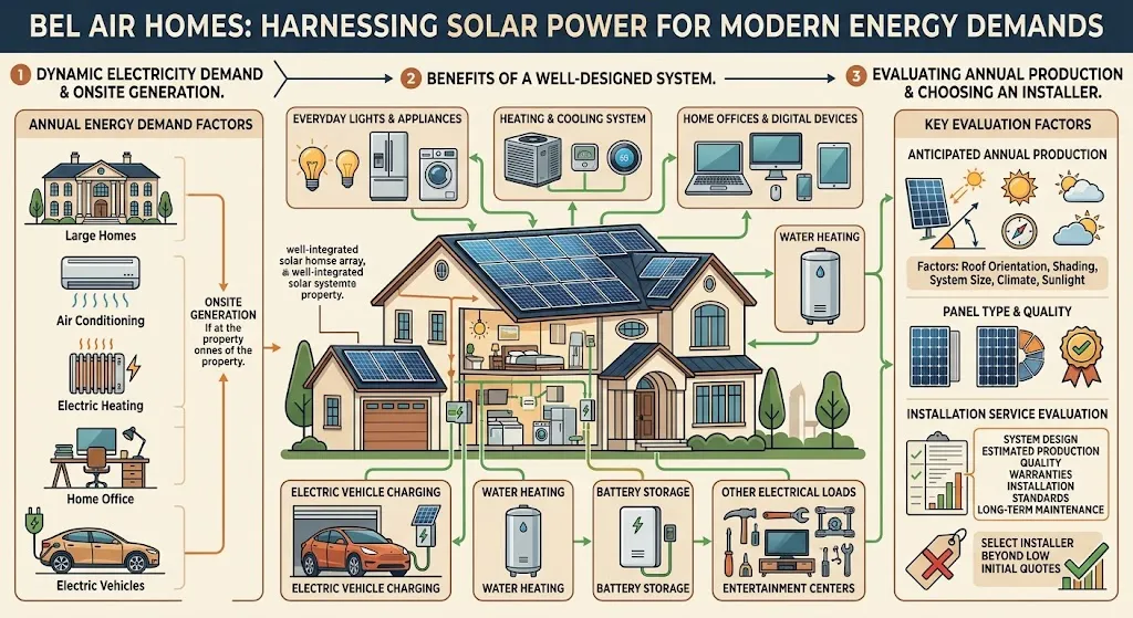 Why Solar Power Is Becoming Important for Bel Air Homes