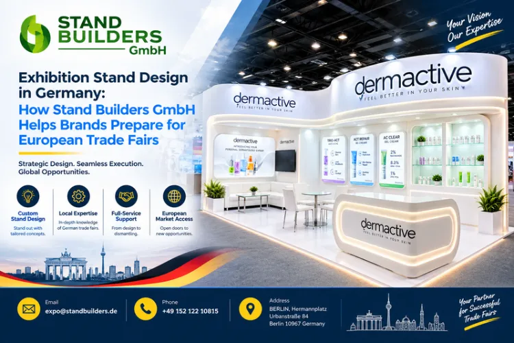 How Stand Builders GmbH Helps Brands Prepare for European Trade Fairs